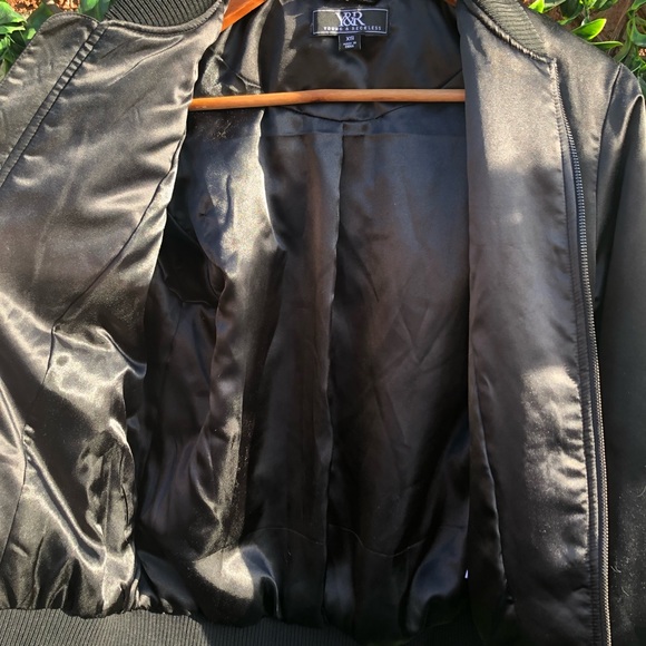 Young & Reckless Black Laced Bomber Jacket - Picture 6 of 7